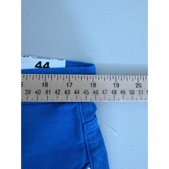 MNG Denim Nora wide leg jeans royal blue high waist 90s‎ sz 12(44) - Picture 5 of 9